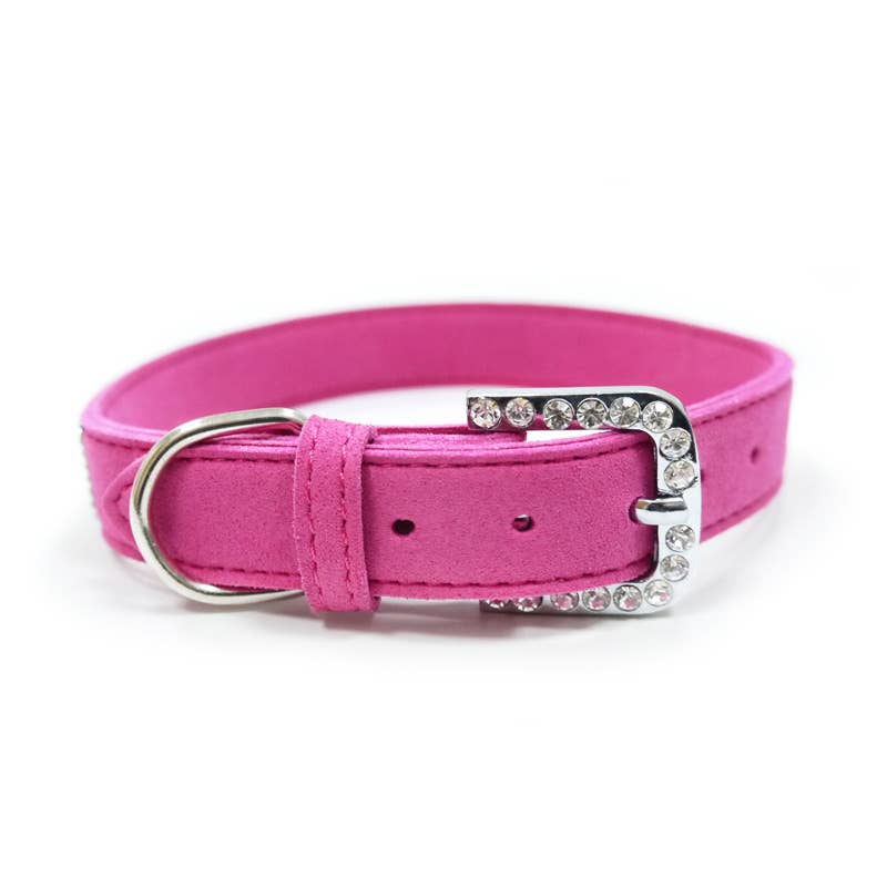 VIP Bling Collar: Fuchsia Pink