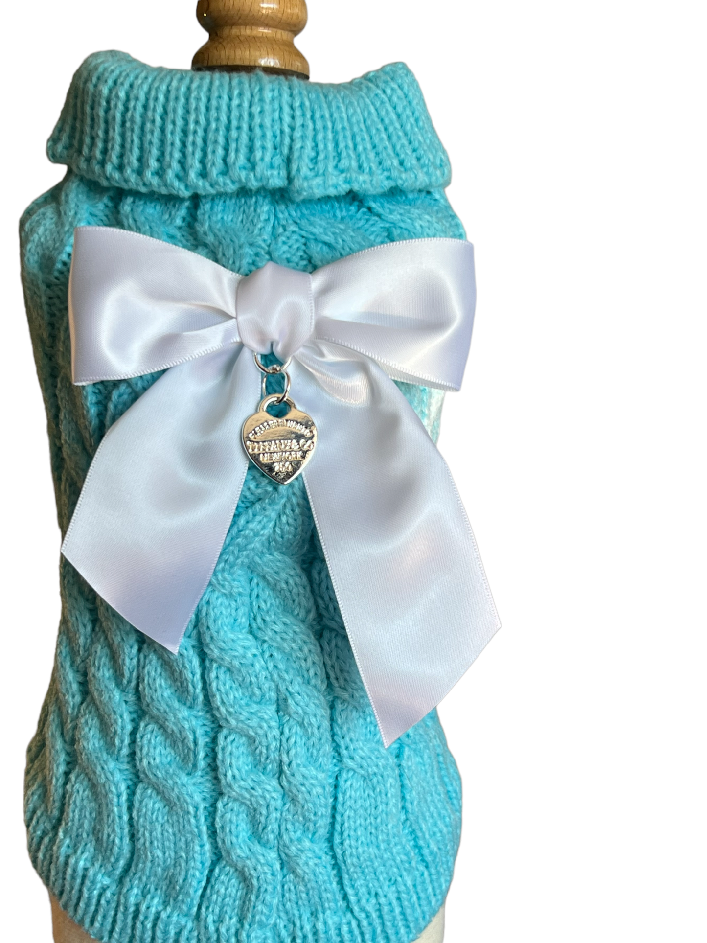 Luxury Cable Knit Dog Sweater