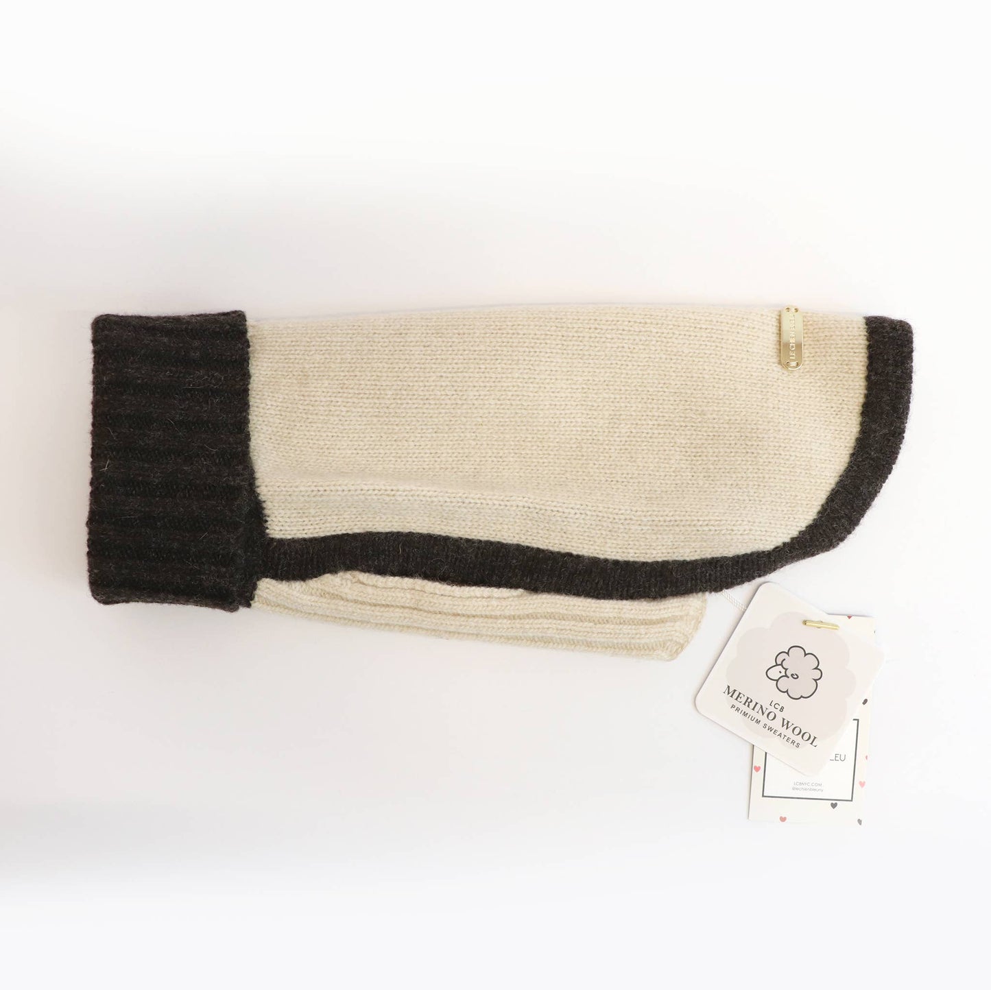 Le Chien Bleu NY Merino Wool Dog Sweater – Luxurious Warmth & Style