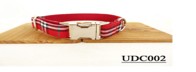The Classic Dog Set- Red Plaid Collar