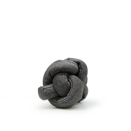 NOU with crinkle clusters/ENRICHMENT DOG TOY:Charcoal