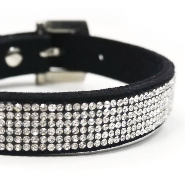 VIP Bling Collar: Black