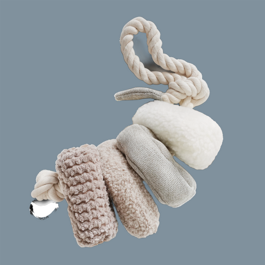 ENRICHMENT DOG TOY /BLOCS: NUDE