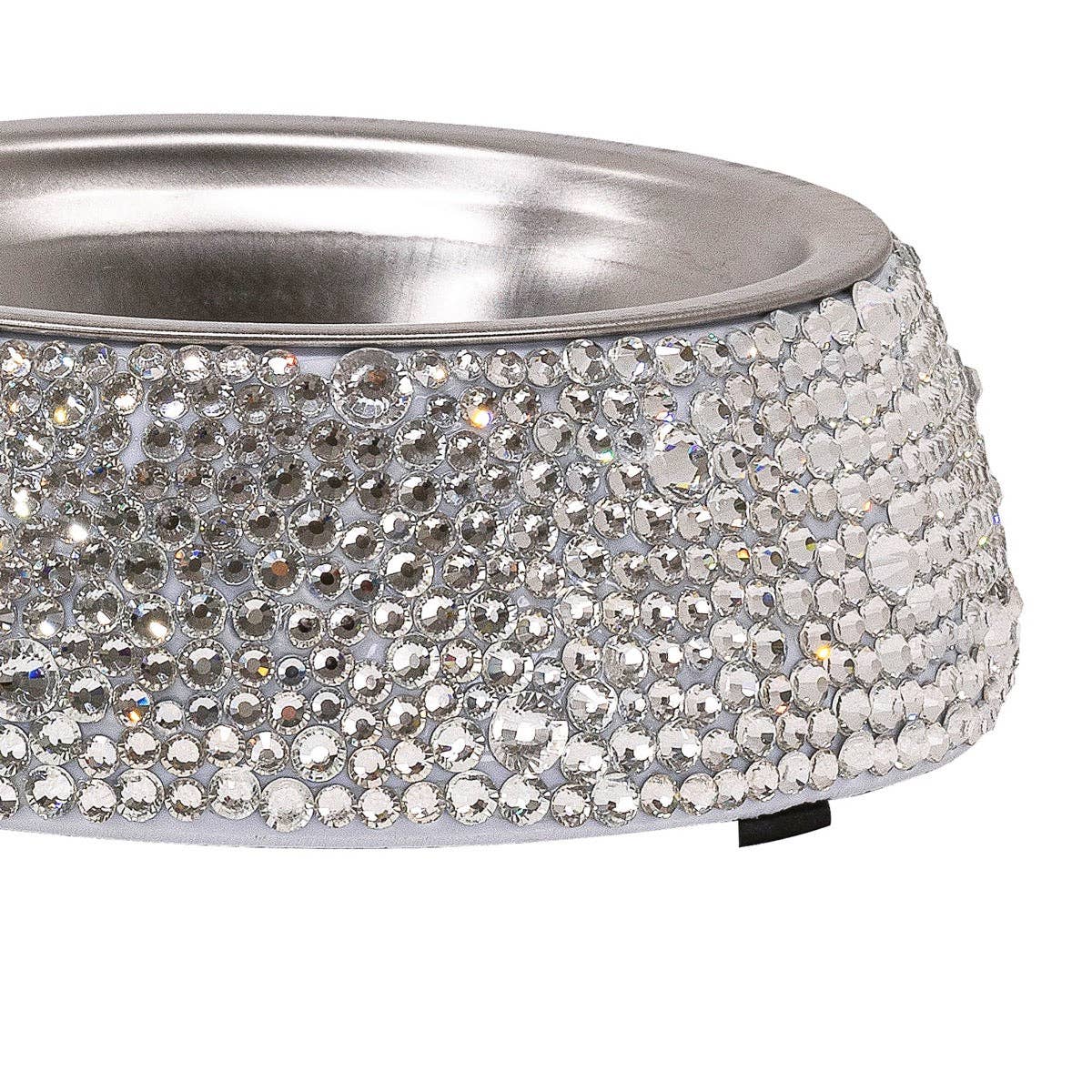 Rhinestone Dog Bowl Set