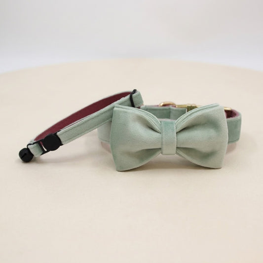 Mint Pink Cat Collar
