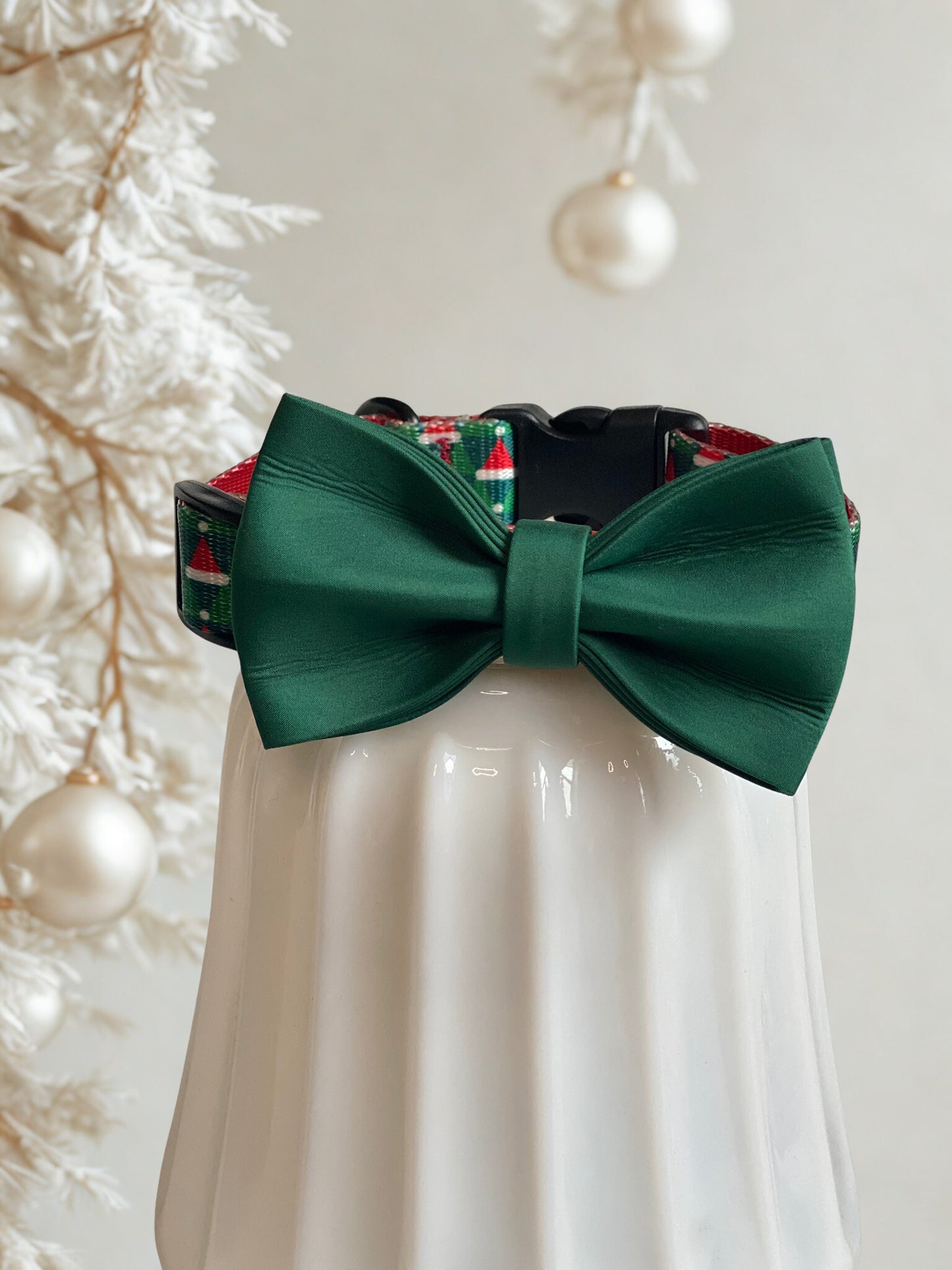 Christmas Hats Dog Bowtie Set | Limited Edition Holiday