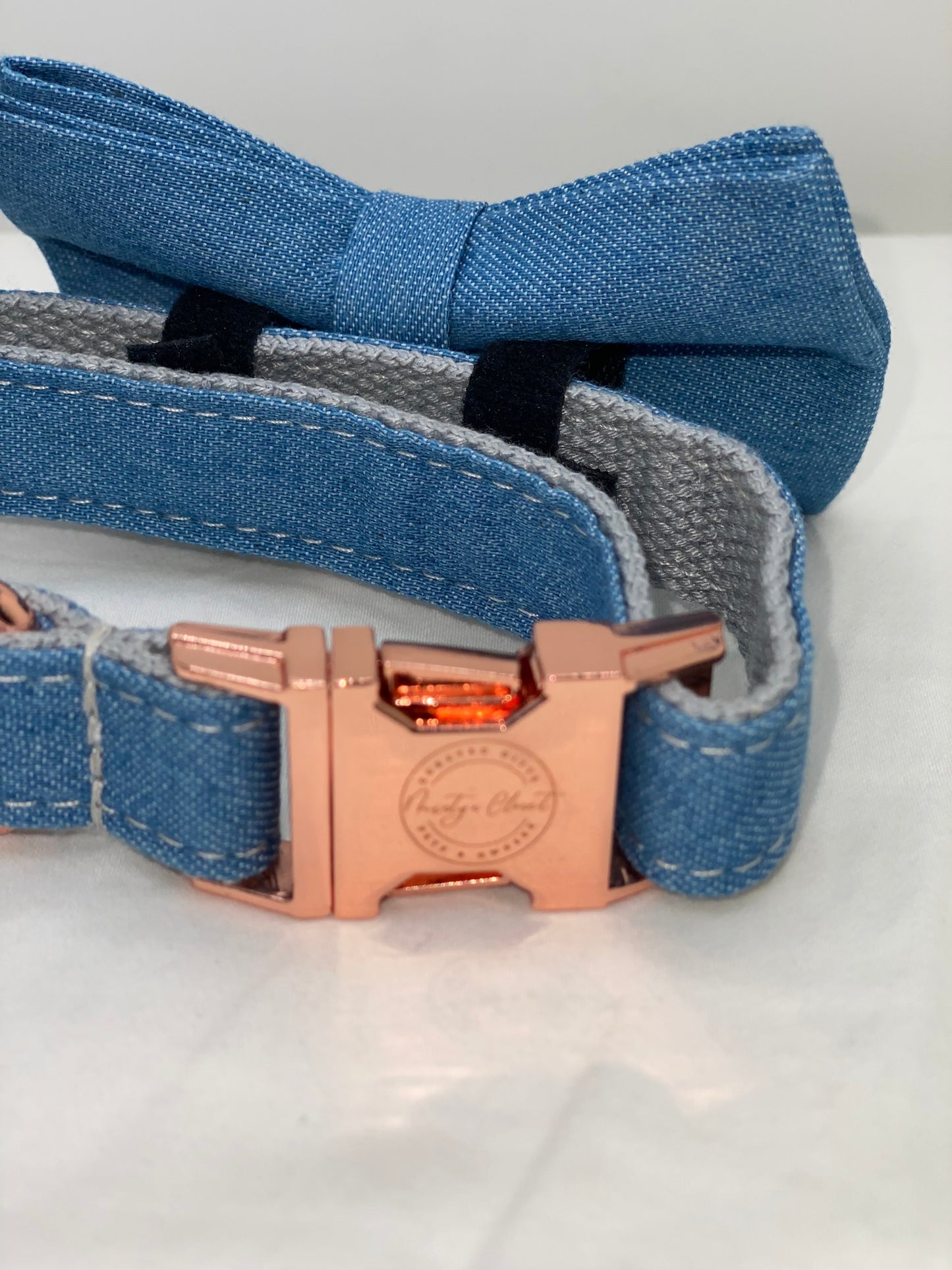 The Classic Dog Set- Cowboy Blue Jeans