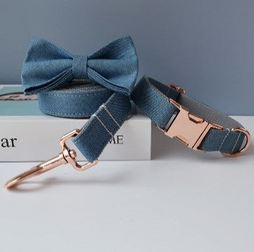 The Classic Dog Set- Cowboy Blue Jeans