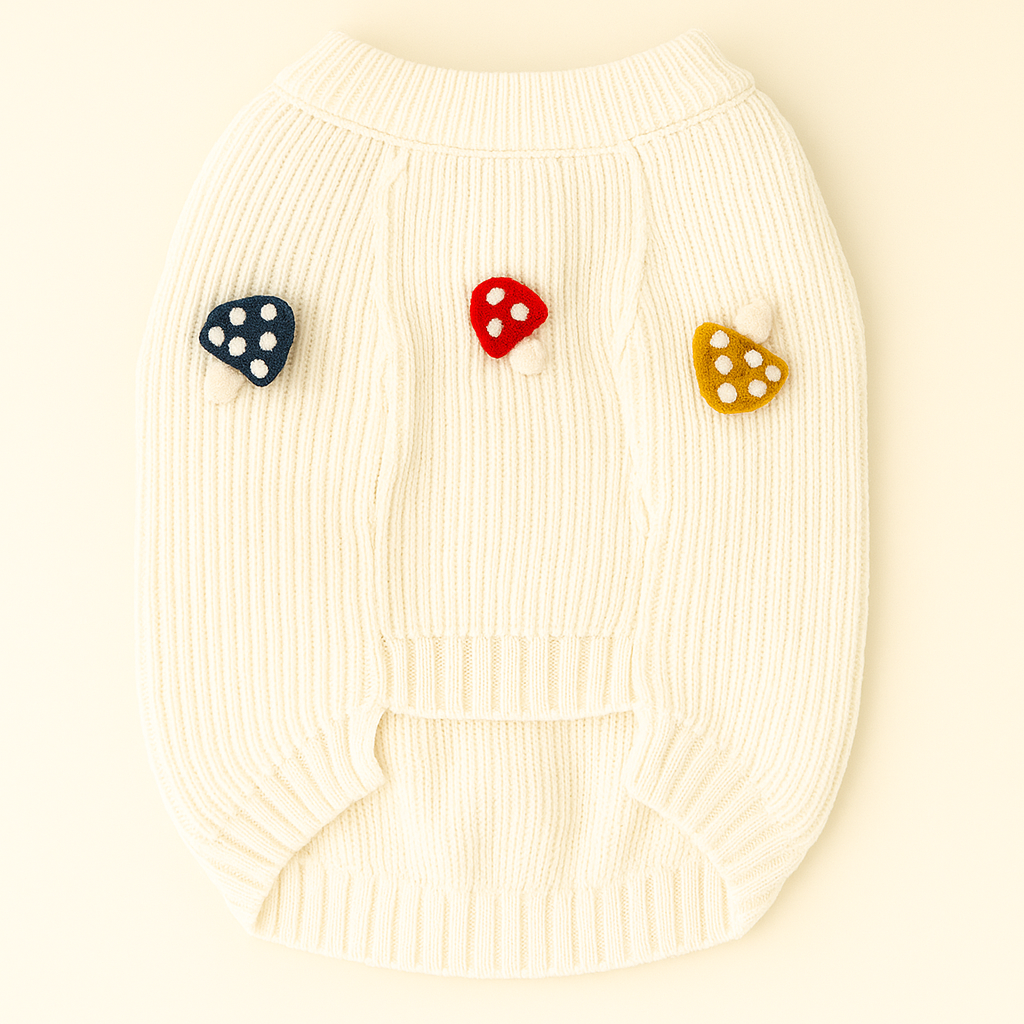 Found My Animal Fall Leaves 3D Icon Dog Sweater