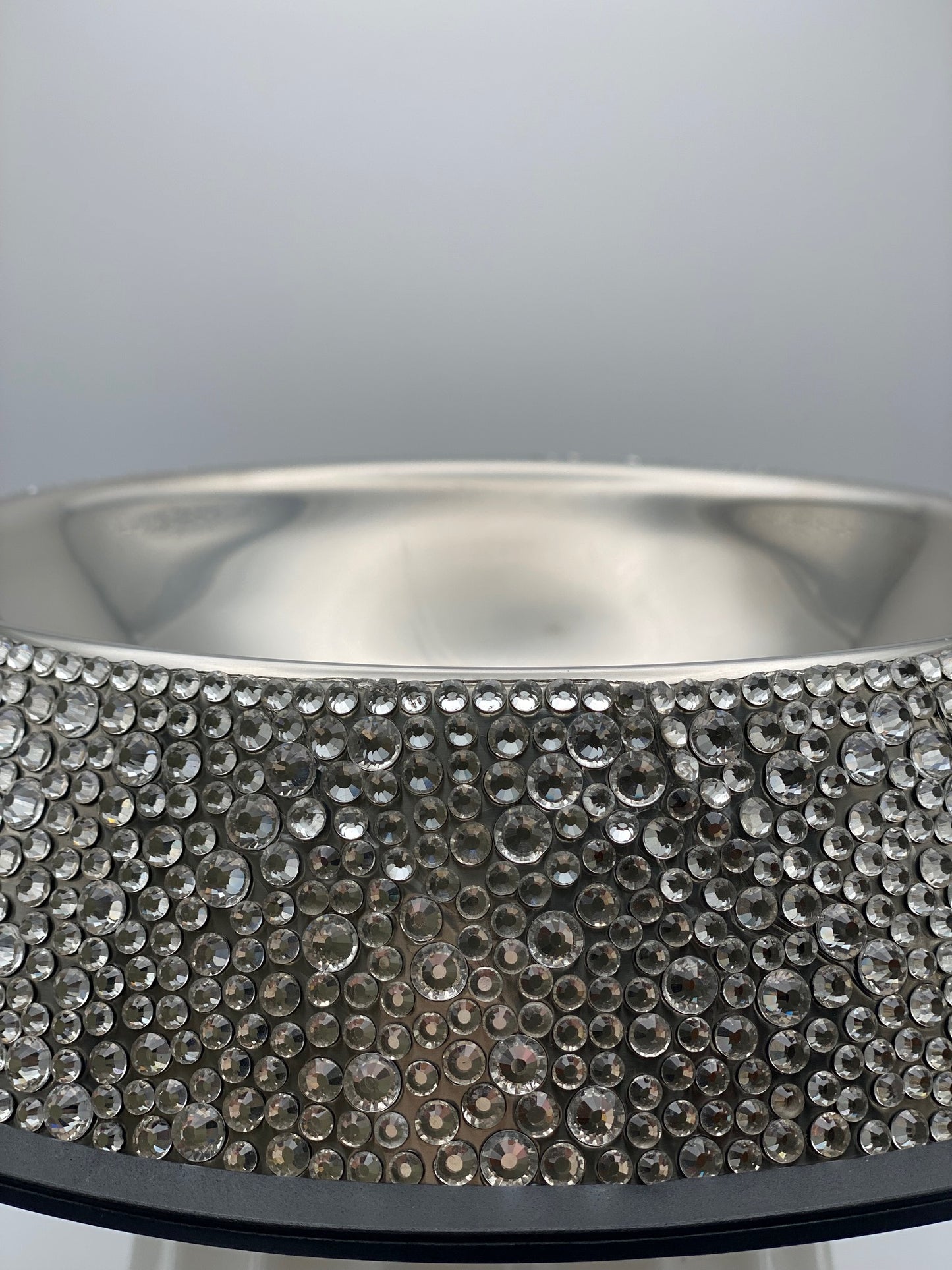 Rhinestone Strass Dog Bowl: Large 20oz