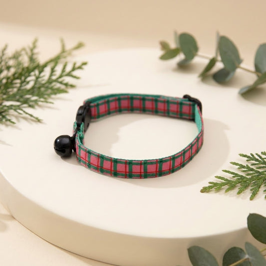 Pretty in Plaid Cat Collar