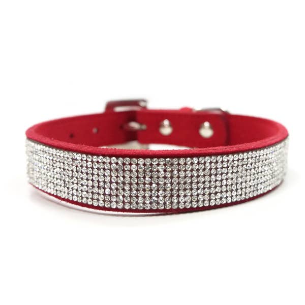 VIP Bling Collar: Red