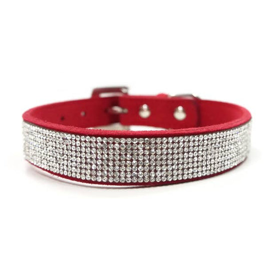 VIP Bling Collar: Red