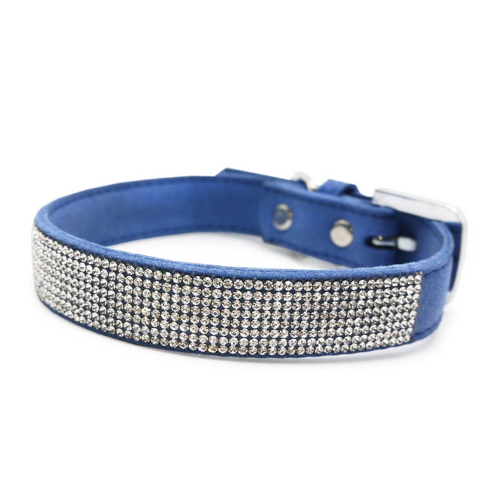 VIP Bling Collar: Blue