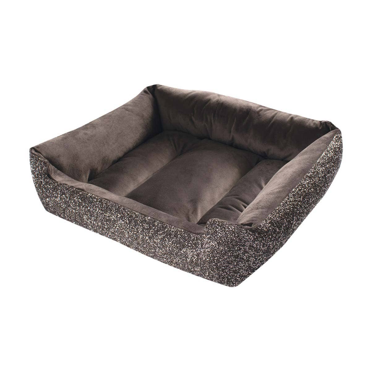 Square Rhinestone Dog Beds: Small 17x21