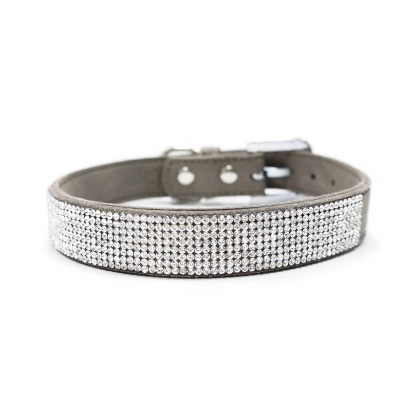 VIP Bling Collar: Gray